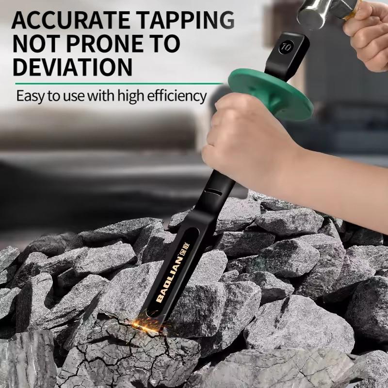 6/8/10/12Inch Flat Chisel Concrete Tool Masonry Concrete Engraving Cut Tool Splitter Stonemason's Flat Shovel Woodworking Tools