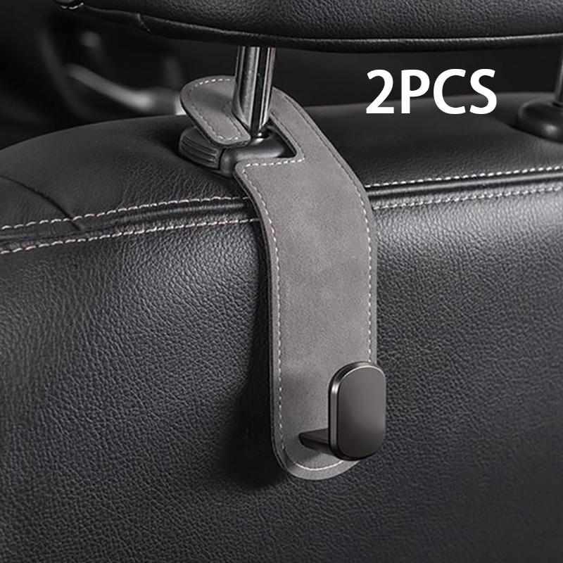 2Pcs Hook Hidden Car Seat Headrest Hook Auto Back Seat Organizer Hanger Handbag Clothes Bracket Car Interior Accessories
