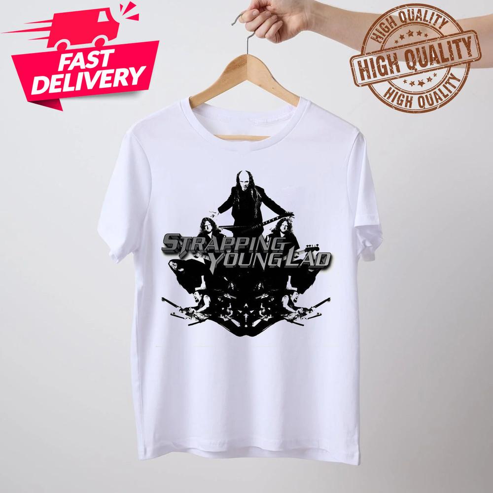 New STRAPPING YOUNG LAD Band Members Shirt Classic White Unisex S-5XL 1V0161
