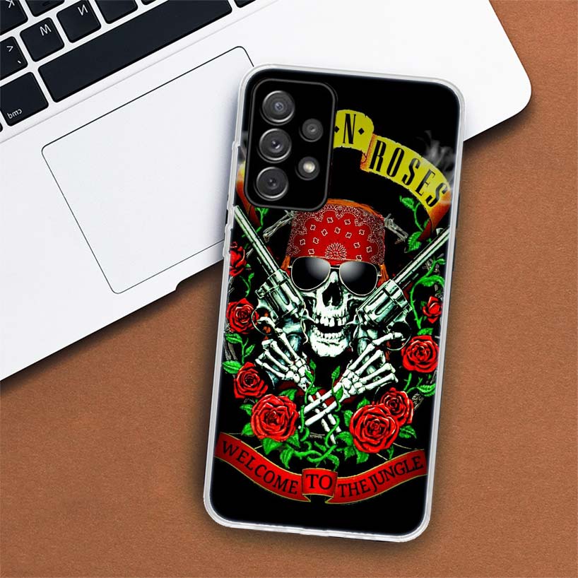 Чехол для телефона Guns N Roses Good Time для Samsung Galaxy A51 A71 A50 A70 A40 A30 A20E A10 A41 A31 A21S A11 A01 A6 A8 + A7 A9 Plus