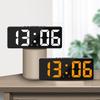 Multifunctional LED Alarm Clock with Temperature & Date Display, Student Dormitory Edition, Model 6628.