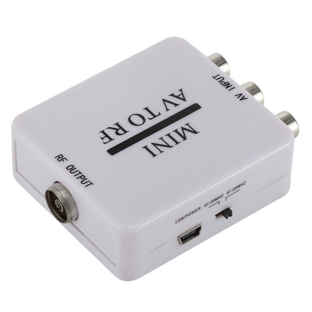 AV в RF RCA AV в RF Конвертер RCA в RF AV в RF Усилитель для ТВ/VHS VCR/DVD-рекордера