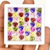 6x6 mm Natural 3.6 Ct Mix Sapphire Heart Lot CERTIFIED Unique Gems Free Delivery nsc-408