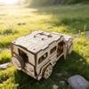 Деревянная головоломка Внедорожник Сделай сам Деревянный 3D Внедорожник Сборка Обучение Подарок на День Рождения Рождественский Подарок