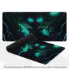 XXL Large Gaming Mouse Pad Anime Glowing Eyes Neon Crack Desk Mat Non-Slip Rubber Keyboard Pad Overlock Deskpad PC Accessories
