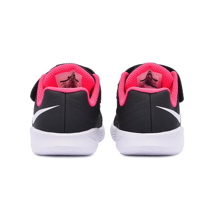 Nike Star Runner Slip Resistant Cushioning Low top Toddler Shoes Black Pink Infant And Toddler 907256-001