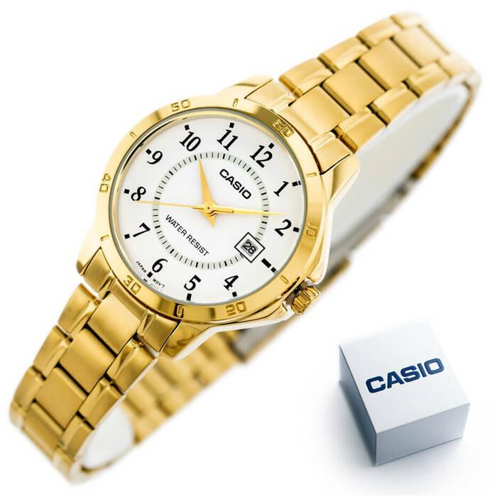 Zegarek Damski Casio Ltp-V004G-7Budf (Zd568B) + Box