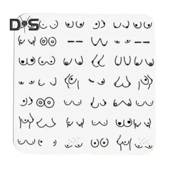 Забавный Willy Coaster Юмористические подставки для напитков Новинка Подарок для розыгрыша для взрослых Подставки для игровых вечеринок Домашний декор