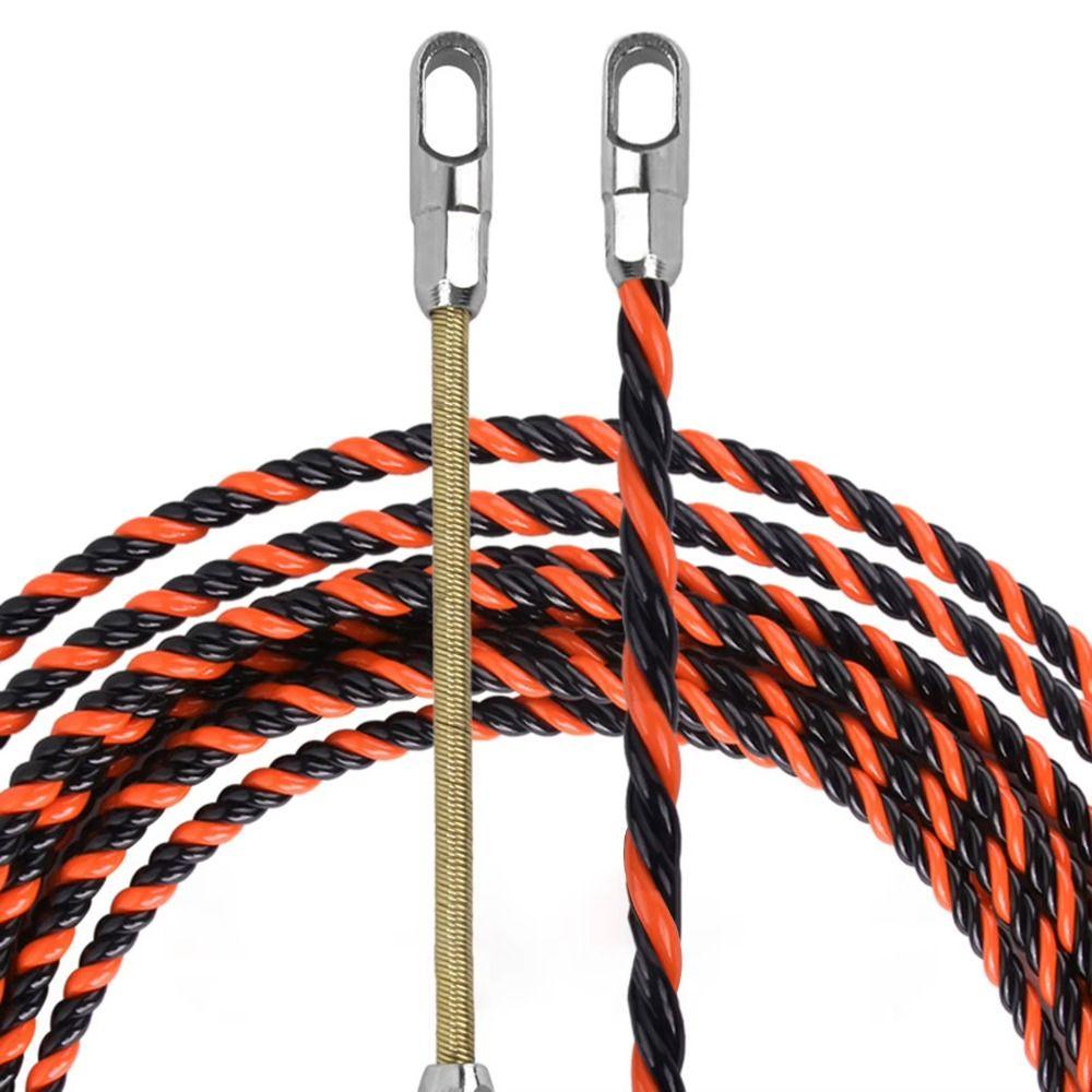 20 M Cable Wire Threader Puller Efficient Wire Threading Large Hole Lead Device Metal Pipes