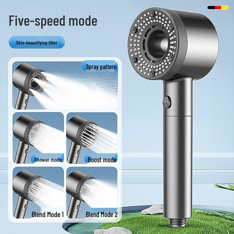 HOMK German Boosted Shower Head