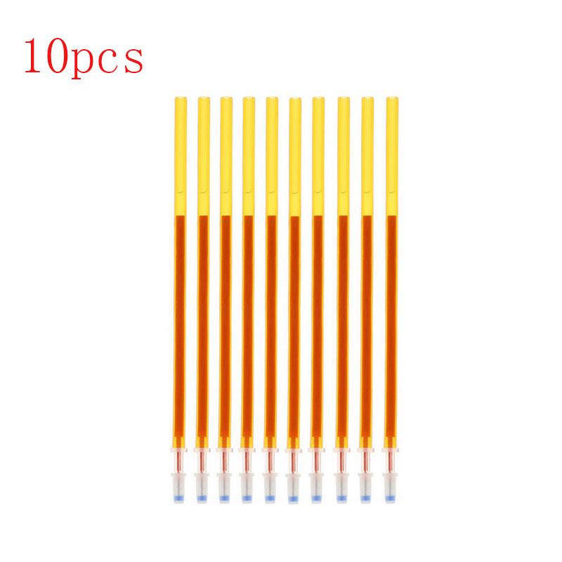 10/20Pcs 0.5mm Ink Gel Pen Erasable Refill Rod Erasable Pen Washable Handle School Writing Stationery Pen Refills
