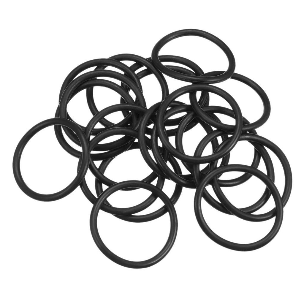 uxcell Nitrile Rubber O-Ring Metric Sealing Gasket 35mm Outside Diameter 28.8mm Inner Diameter 3.1mm Width Pack of 20