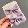 Korean Bow Hair Clips for Girls - Cute Small Hairpins & Accessories for Babies and Kids