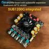 ZK-SUB1200Q APTX HD Беспроводная цифровая усилительная плата Bluetooth 600 Вт С сабвуфером Двойные чипы TPA3255 Высококачественный звук 18-50 В