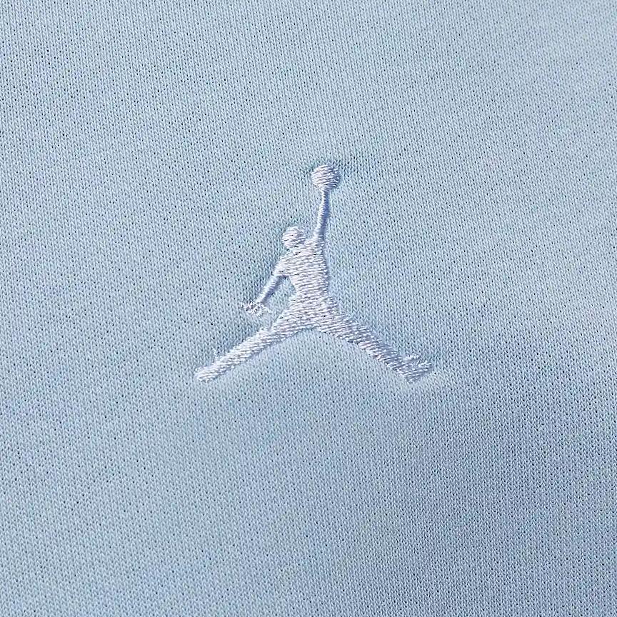 Новый свитшот Jordan Brooklyn Fleece Jumpman Женский Голубой водородный/Белый HJ1354-407