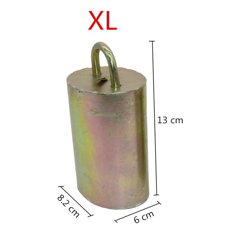 Крупный Рогатый Скот Корова Овца Лошадь Пастбище Медный Колокольчик X/XL Большой Утолщенный Латунный Колокольчик Сельскохозяйственное Животное Животноводство Скотовозы Принадлежности 1 шт.