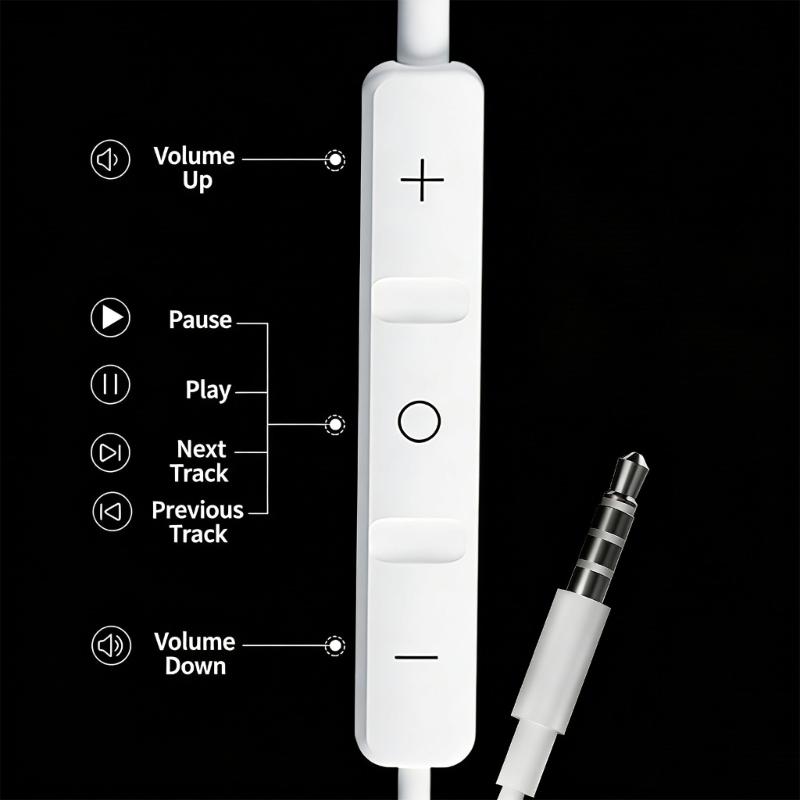 Наушники Type C с эргономичными USB-C наушниками и кабелем 120 см для полного погружения в музыку