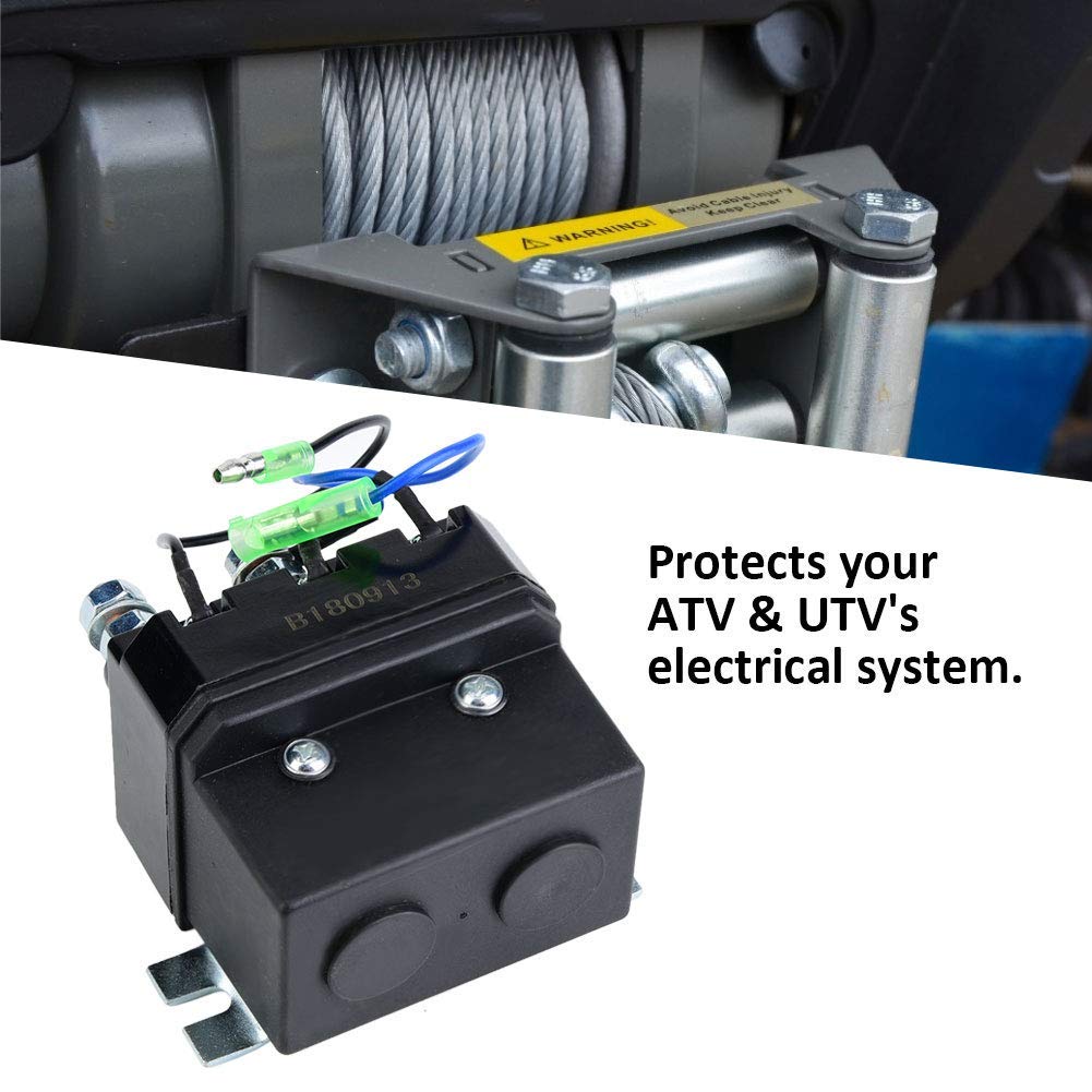 Реле-контактор соленоида лебедки, Реверсивное реле-контактор лебедки для квадроциклов UTV лебедок 1500-5000 фунтов