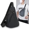 Unisex Crossbody Bag Adjustable Zip Casual Sling Shoulder Flap Bags Large Capacity Chest Bag Phone Bag