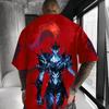 Официальная футболка с принтом по аниме Solo Leveling 2026 - Хлопковая футболка с графическим рисунком из манги, свободный крой Y2K для косплея и повседневной носки