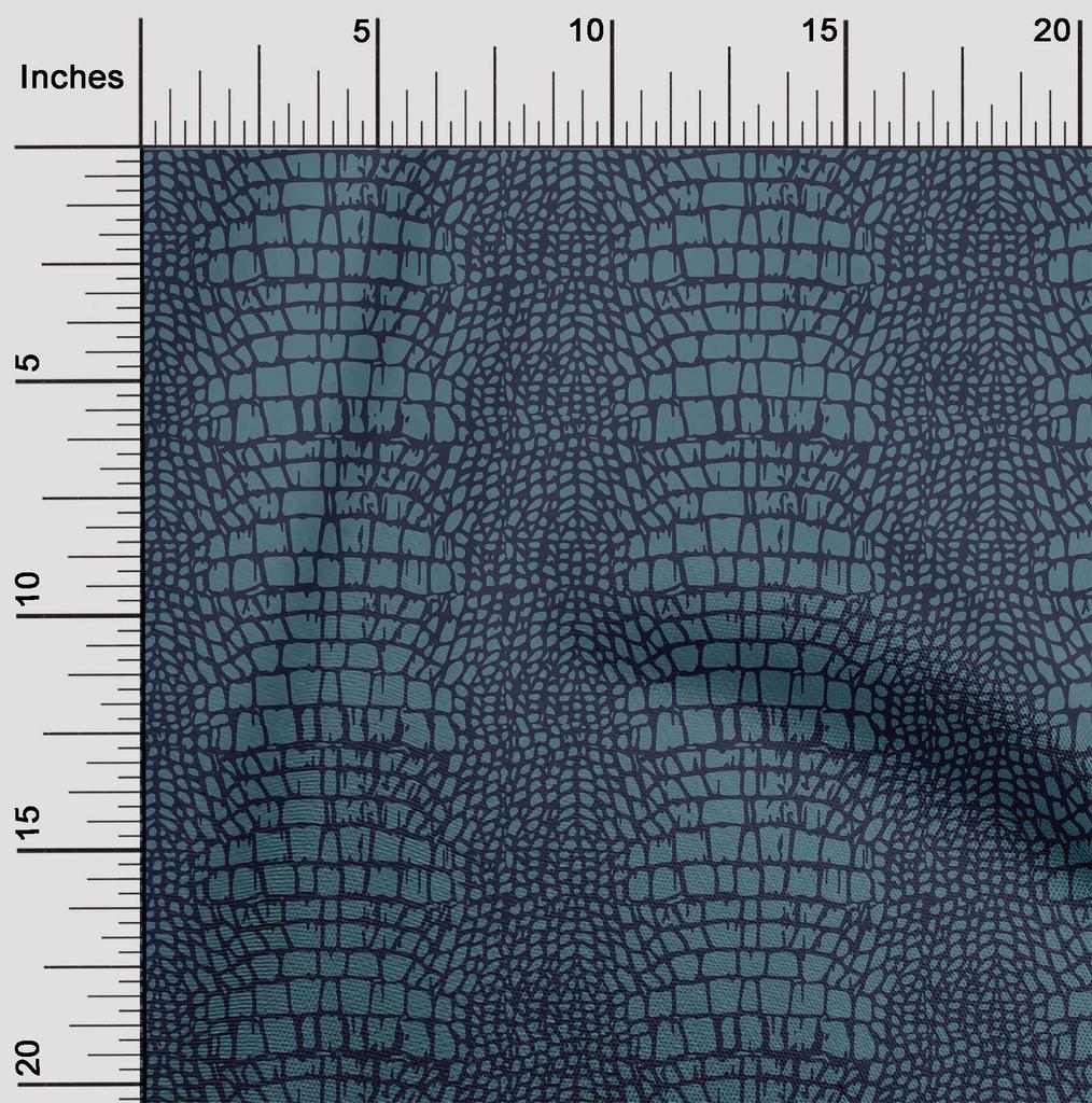 oneOone Хлопковая гибкая ткань лаймово-зеленого цвета, крокодиловая кожа животных, принадлежности для квилтинга, ткань для шитья с принтом в ярдах, 40 дюймов