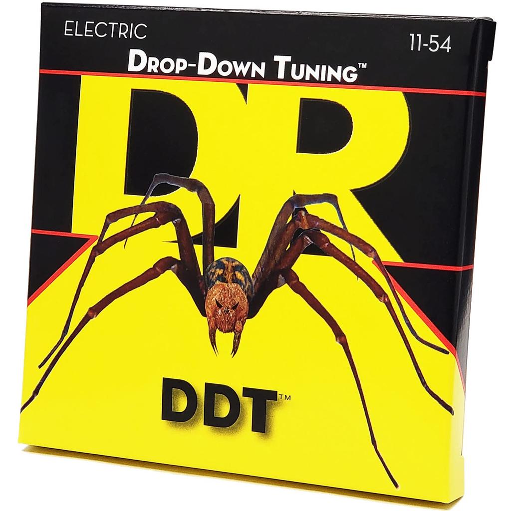 DR Strings Электрогитара (ДР) Струны, Пониженный строй, Никель, .011-.054, DDT-11