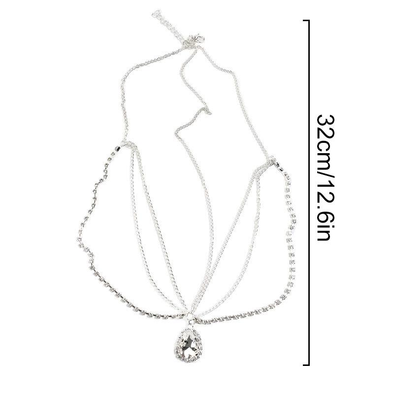 1 шт. Бохо мода красивая цепочка на лоб свадебные аксессуары свадебный декор головной убор украшения для волос