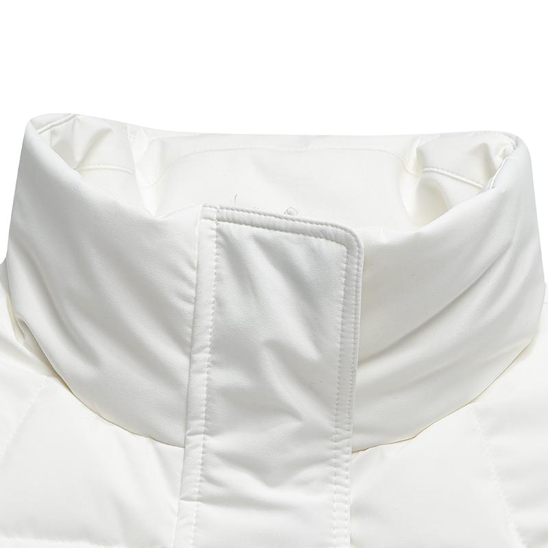 Fila Наследие Простой Классический Модный Повседневный Универсальный Удобный Теплый Пуховый Жилет Женский жилет Облако-Гриб-Белый F11W618904FWT