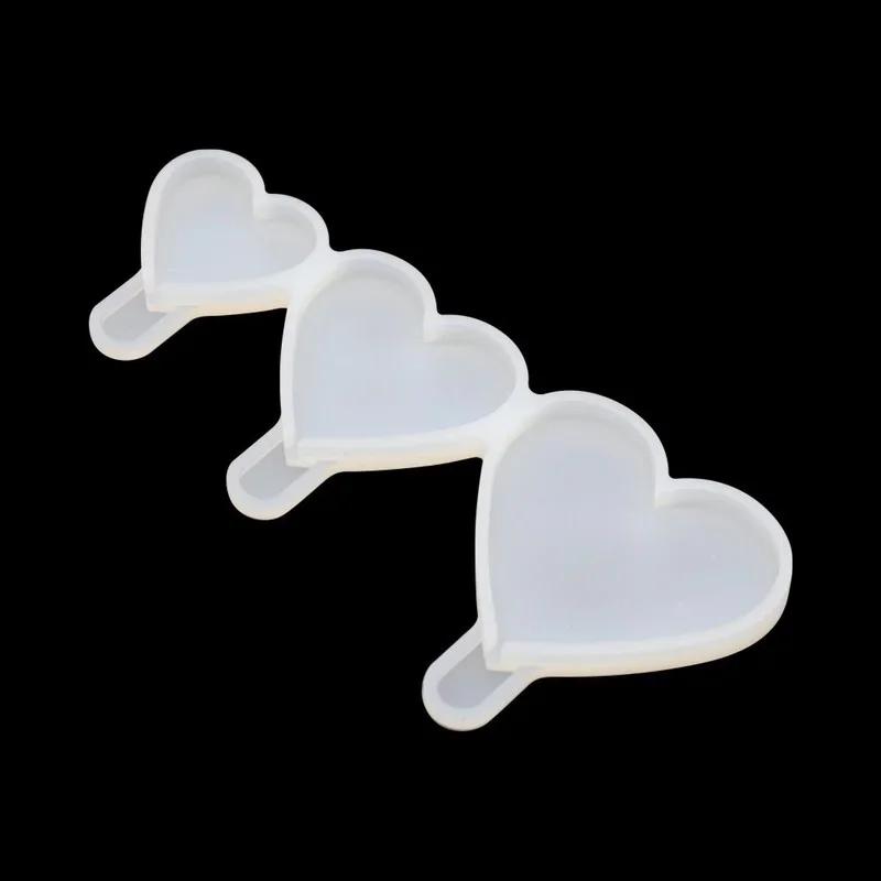 Круглая, Сердечко, Шестиугольная Силиконовая Форма для Леденцов, Шоколадных Конфет, Тортов, Форма для Эскимо, Инструменты для Украшения Торта, Аксессуары для Выпечки