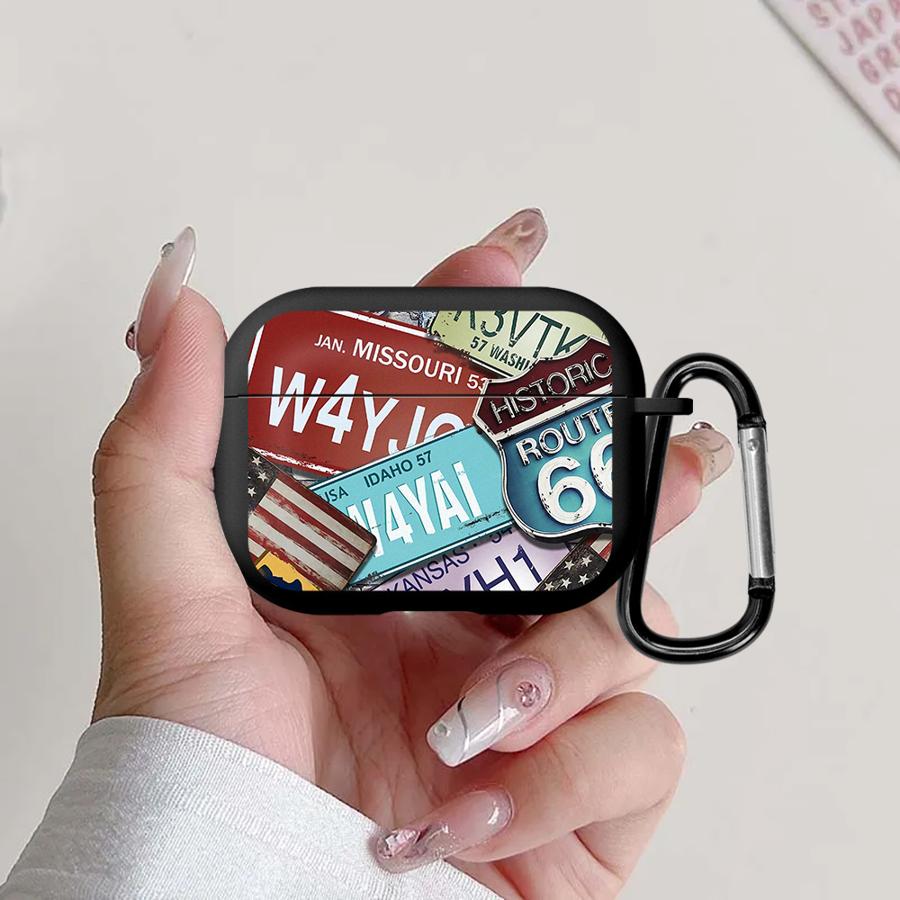 Дизайн Номерного Знака Чехлы для Наушников Чехол для Airpods Pro2 2 Pro 3 1 4 Pro3