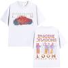 Imagine Dragons Loom World Tour T Shirts Hip Hop Rock Band Vintage Tshirt Fans Gift 100 Cotton Loose Cozy Short Sleeve T Shirt