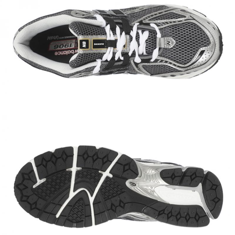 New Balance 1906r Серебристый металлик черный