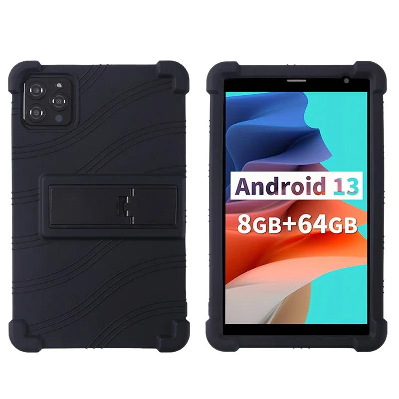 Для планшета PRITOM B8 8 дюймов Kickstand Coat противоударный чехол для планшета силиконовый чехол-подставка защитный чехол мягкий противоударный