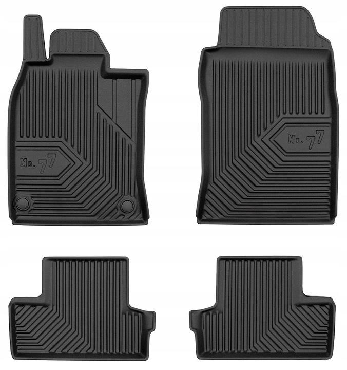Set 77 Floor Mats And Mats Mini One R50 / R53 Cooper 2001-2006