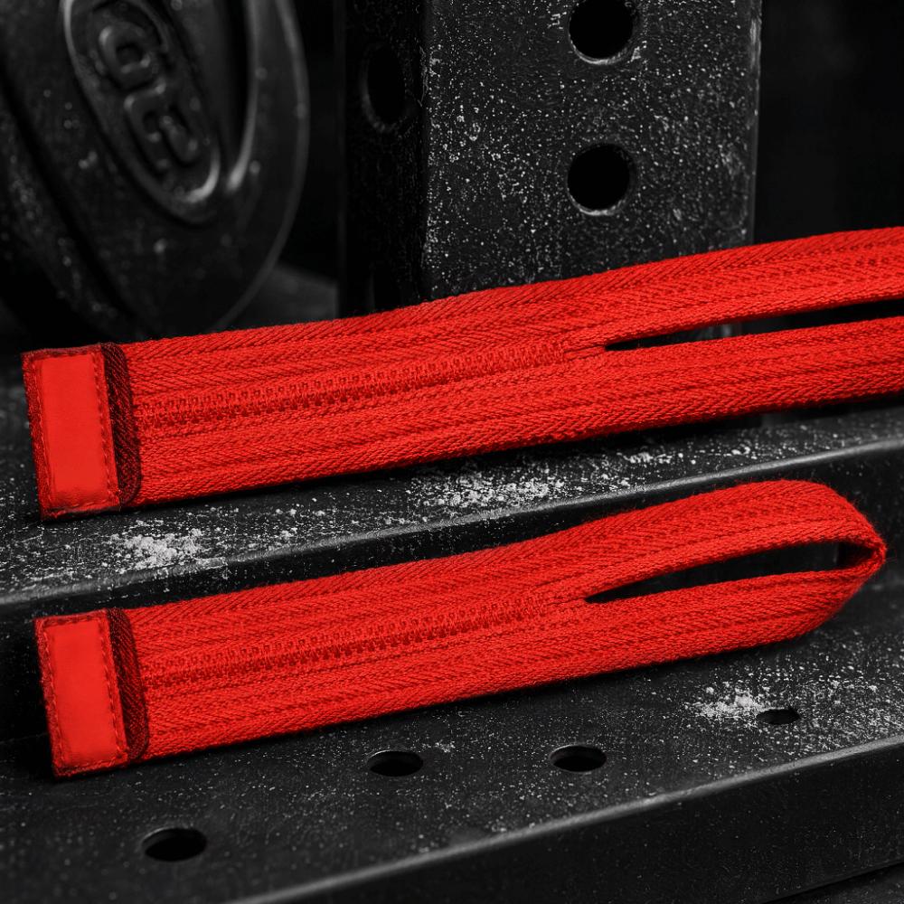 2PCS Reinforced Stitching Lifting Straps Cotton Wrist Wraps Rowing Workouts
