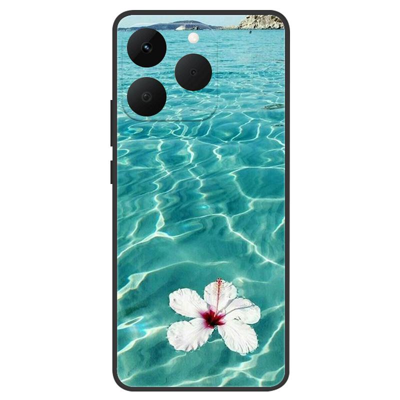 Чехол для Realme 15T Realme15T 5G НОВЫЙ ТПУ Силиконовый Ударопрочный Чехол-Кот для Realme 15 T 15t 2025 Funda Печать Мягкий Coque