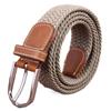 Adjustable Stretch Woven Belt Multicolored Men's Waistband Casual Elastic Braided Belt  Women