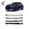 for Lexus RX 350 ALH10 450h+ ~2025 2024 Chrome Carbon Fiber Door Handle Key Decoration Cover Trim Sticker Cap Accessories