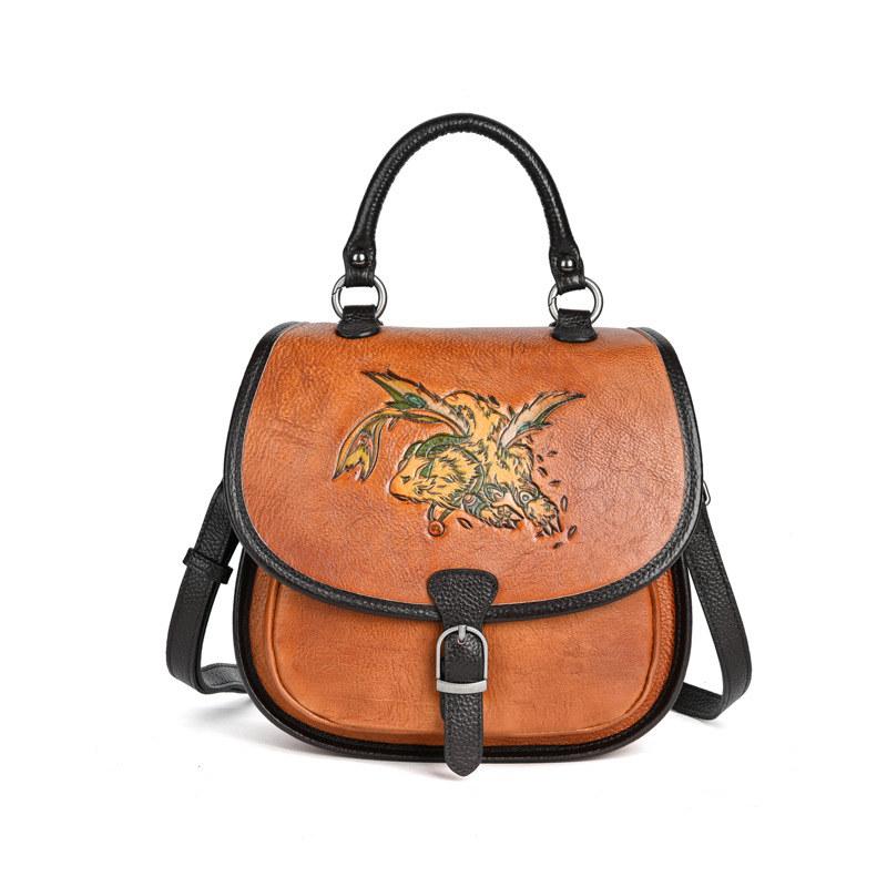 Винтажный дизайн, женские мини-рюкзаки, сумки на плечо из натуральной кожи для женщин, брендовые модные сумки, сумки через плечо GZW