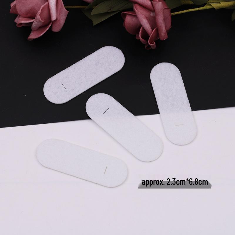 Сделай сам Зажимы для украшений из нетканого материала: 5-6 см Квадрат, Капля, Овал.