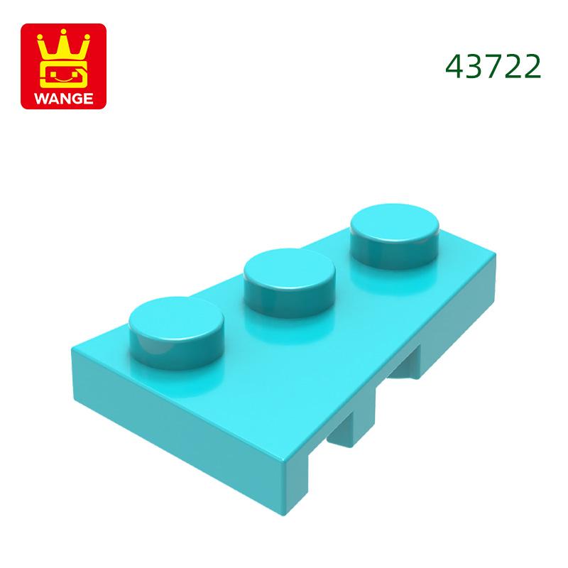 158 шт./лот 43723 2x3 Правый клин-пластина Строительные кубики Аксессуары MOC Совместимо с Фигурирующими кубиками Детские игрушки Идея для подарка Коробка