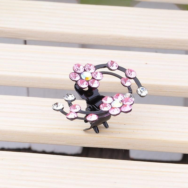 1 предмет (6Pcs) Свадебные заколки для волос с цветочным узором, украшения для волос, заколки-снежинки, мини-цветы