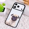 ЧЕХОЛ ДЛЯ ТЕЛЕФОНА С МИЛЫМ ЩЕНКОМ МОПСОМ для iPhone 17 Air 16 15 11 12 14 13 Pro Max Ударопрочный чехол