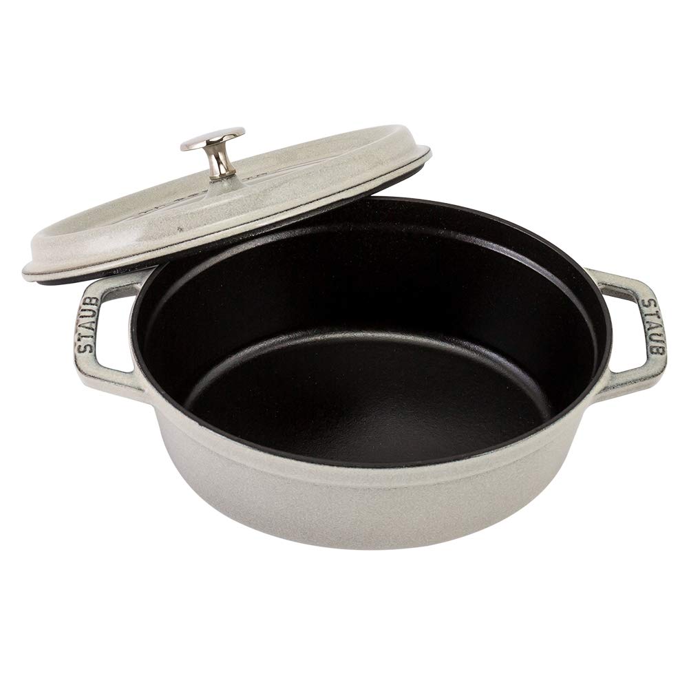 Staub Pico Cocotte Oval 23 см Campagne 11023107 Двуручная эмалированная кастрюля Oval Brater blanco trufa Pico Cocotte Stylish Pot Посуда для готовки Кухонные принадлежности