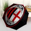 AC Milan, 1899 Автоматическое Открытие и Закрытие, 8-реберная Конструкция Портативный Зонт, Подходит для Мужчин и Женщин Все Сезоны Идеальный Подарок для