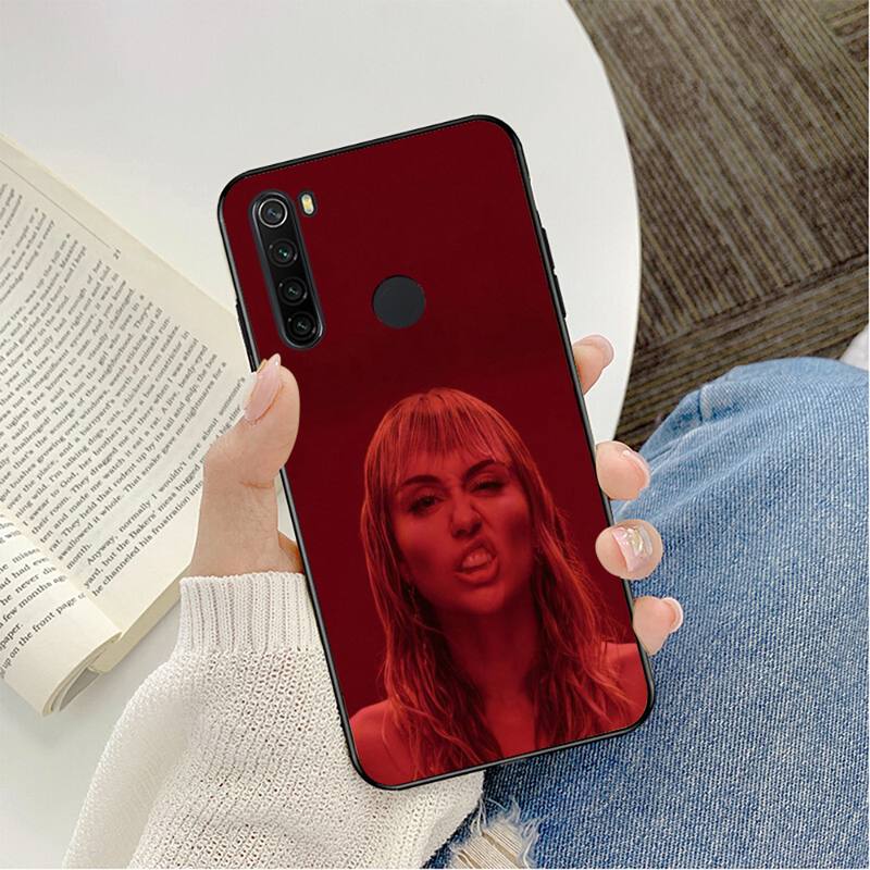 Miley Cyrus Phone Case For Redmi note 8Pro 8T 9 Redmi note 6pro 7 7A 6 6A 8 5plus note 9 pro case