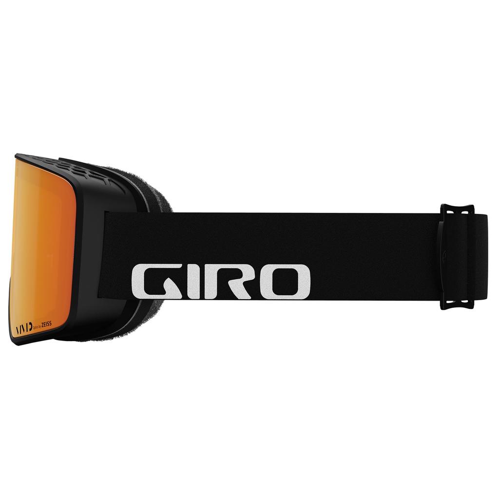 GIRO Method Asian Black 7106045 Ski/Snowboard Goggles, Anti-Fog, Fit, Wordmark,