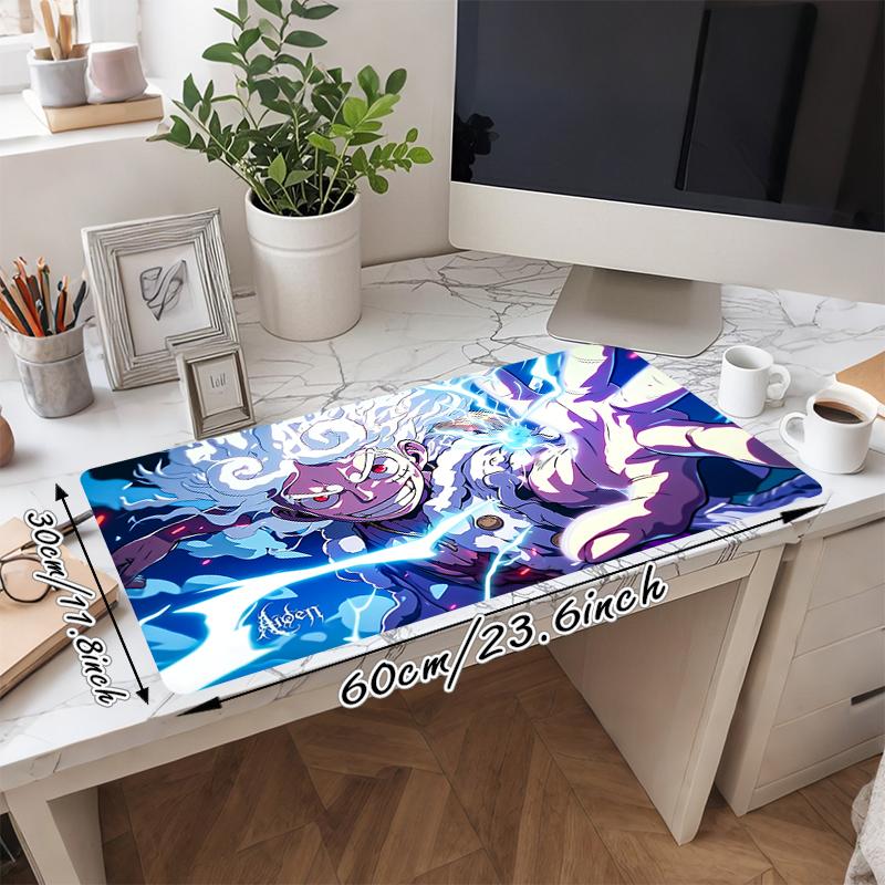 1Pc Electric Energy Burst Gaming Mouse Pad Keyboard Desk Mat Non-slip Rubber Lock Edge Waterproof Computer Mousepad for Office Home Decor S1814