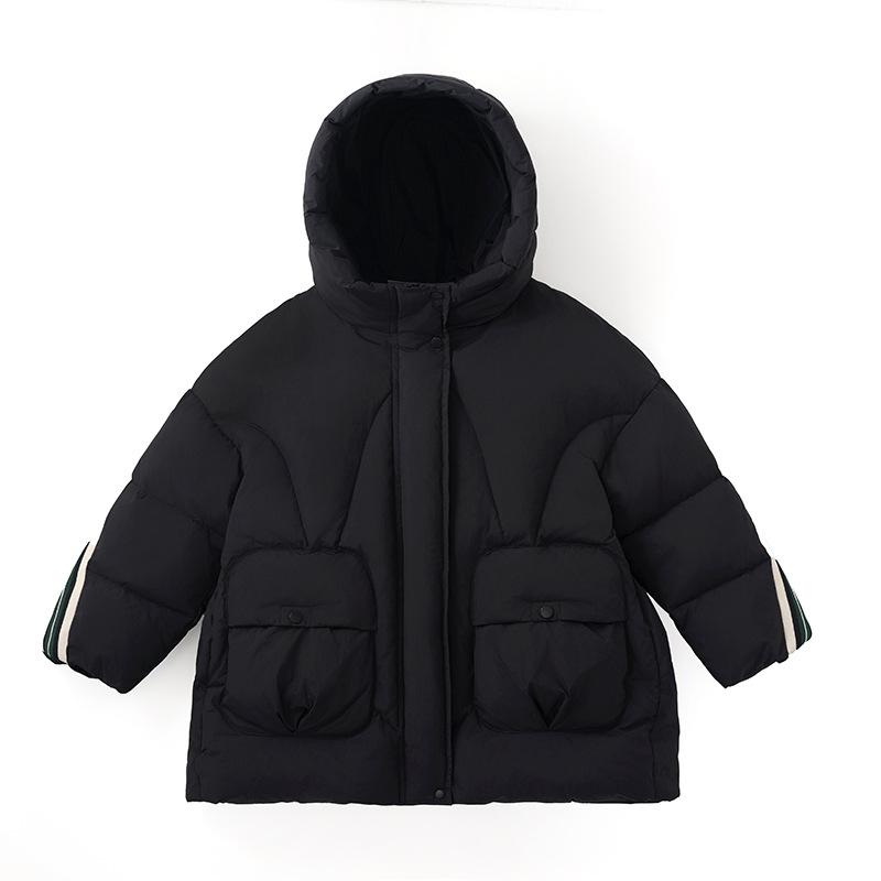 Детская пуховая куртка осенне-зимняя утепленная мужская и женская детская куртка с капюшоном