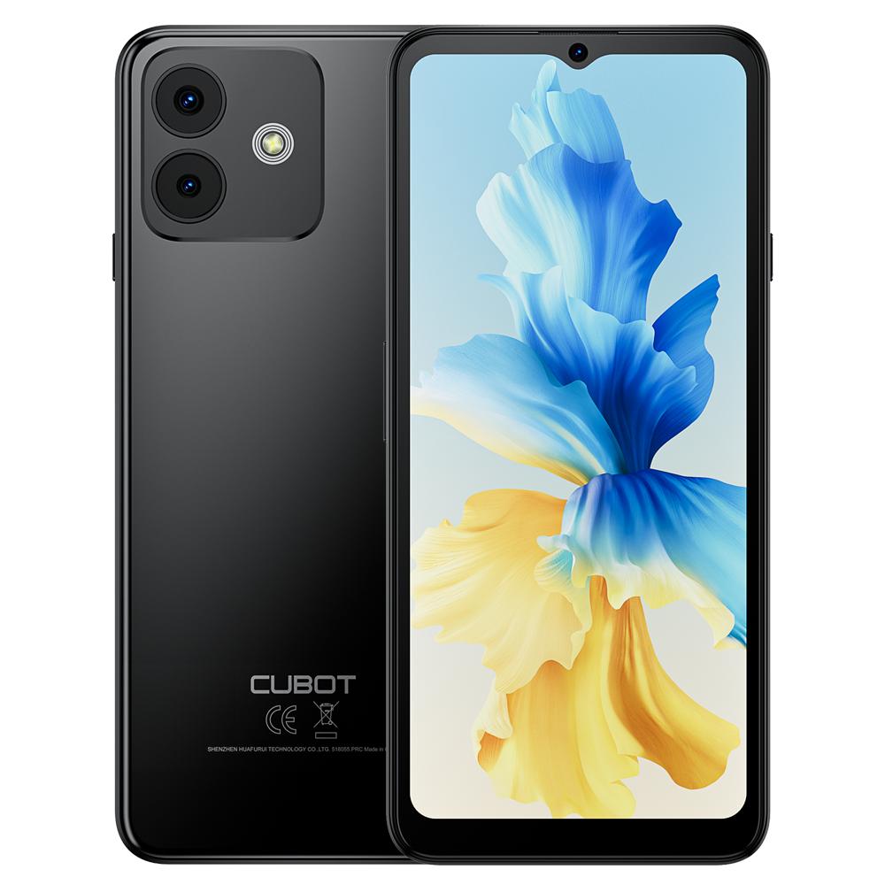 Cubot Note 40 Smartphone, 12GB RAM (6GB+6GB Extended) + 256GB ROM, 50MP Main Camera, 6.56" 90Hz Display, 5200mAh Battery, GPS